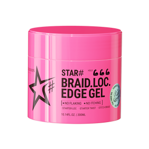 Cellreborn STAR Braid Loc Edge Gel 10.14oz