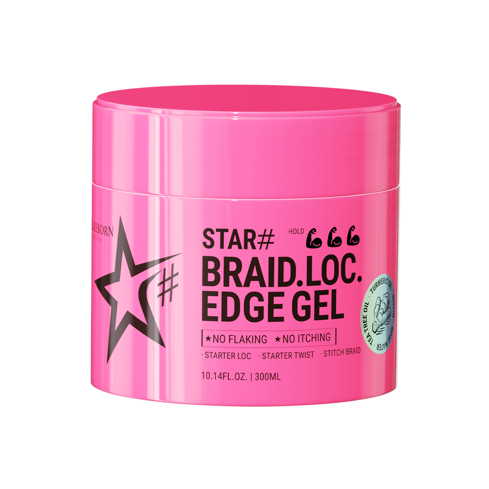 Cellreborn STAR Braid Loc Edge Gel 10.14oz