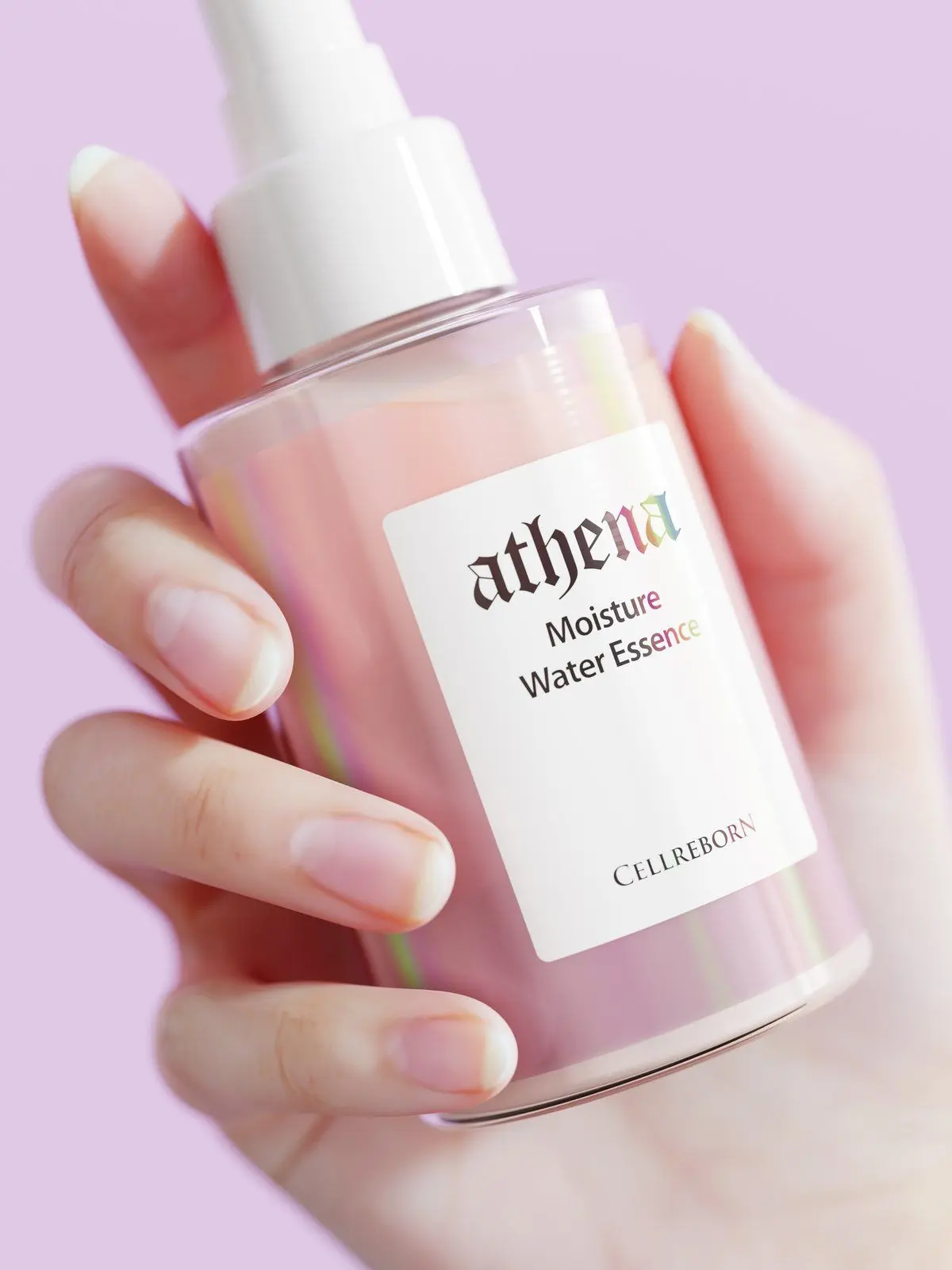 CELLREBORN athena Moisture Water Essence, styled photo (China label)