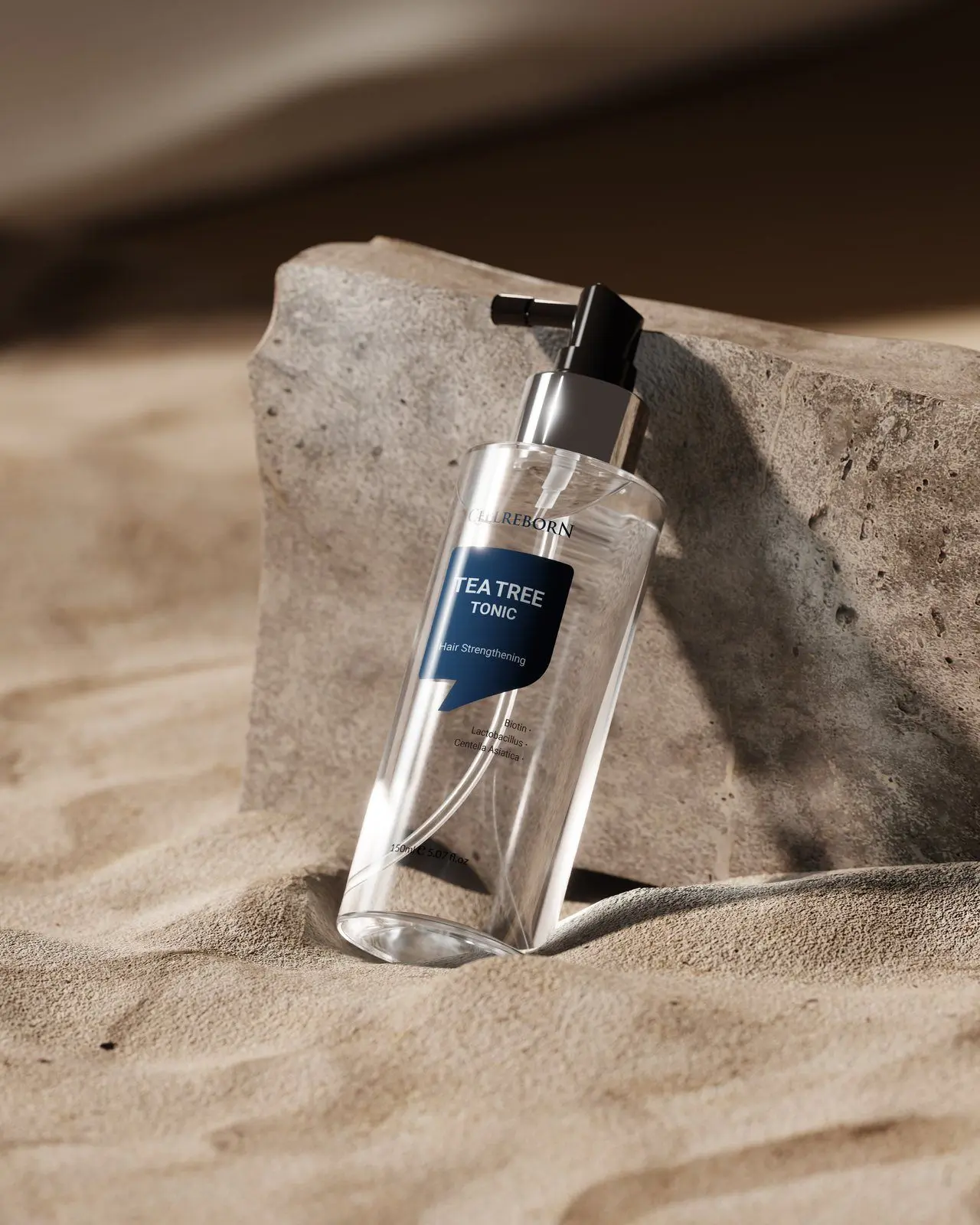 CELLREBORN Tea Tree Tonic, styled photo (China label)