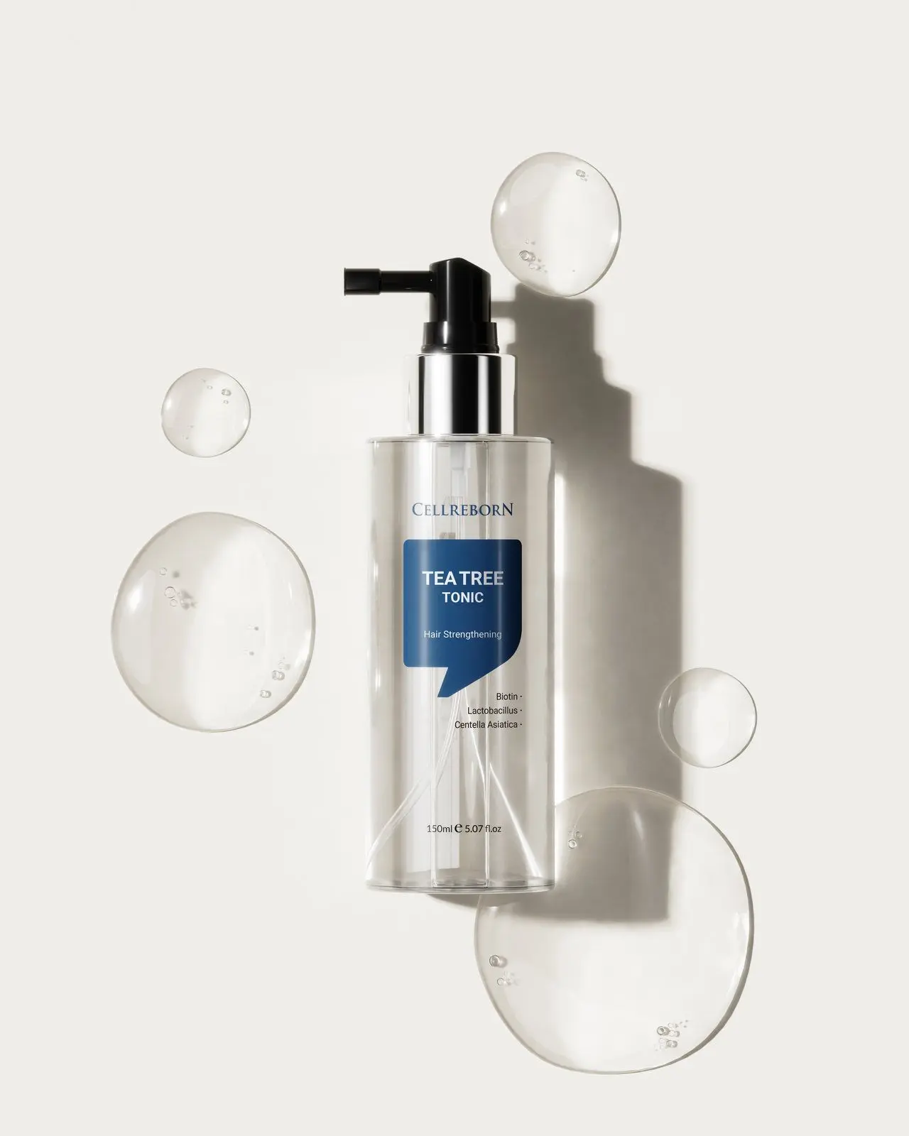 CELLREBORN Tea Tree Tonic, styled photo (China label)