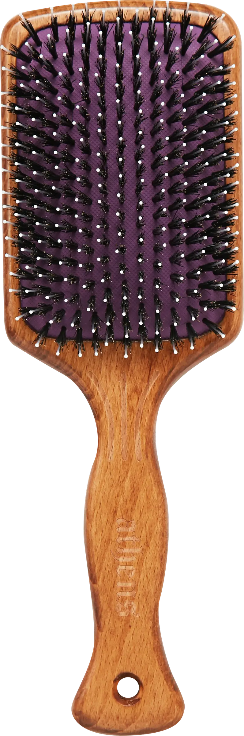 Athens Goddess Paddle Brush, Boar + Nylon Pin