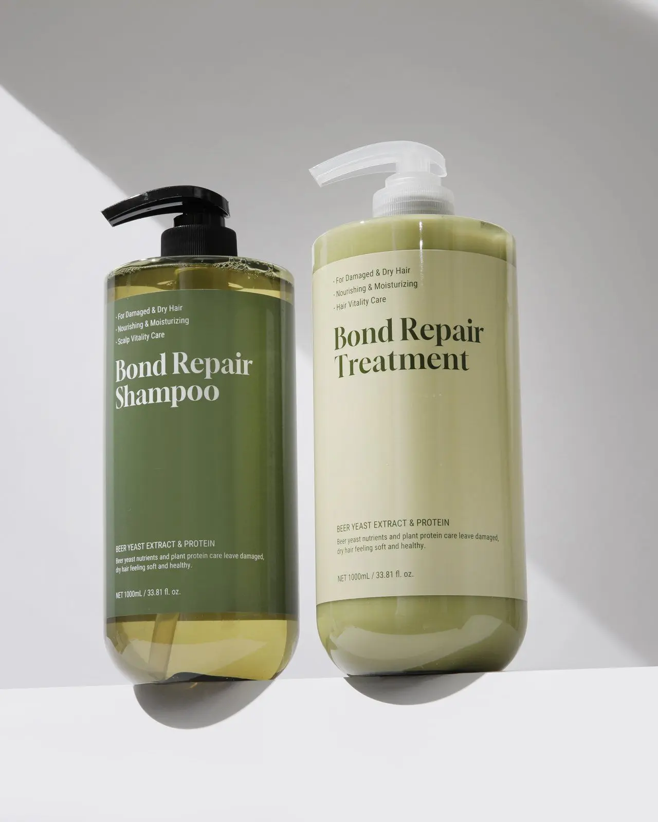 Bond Repair Shampoo, styled product photograph
