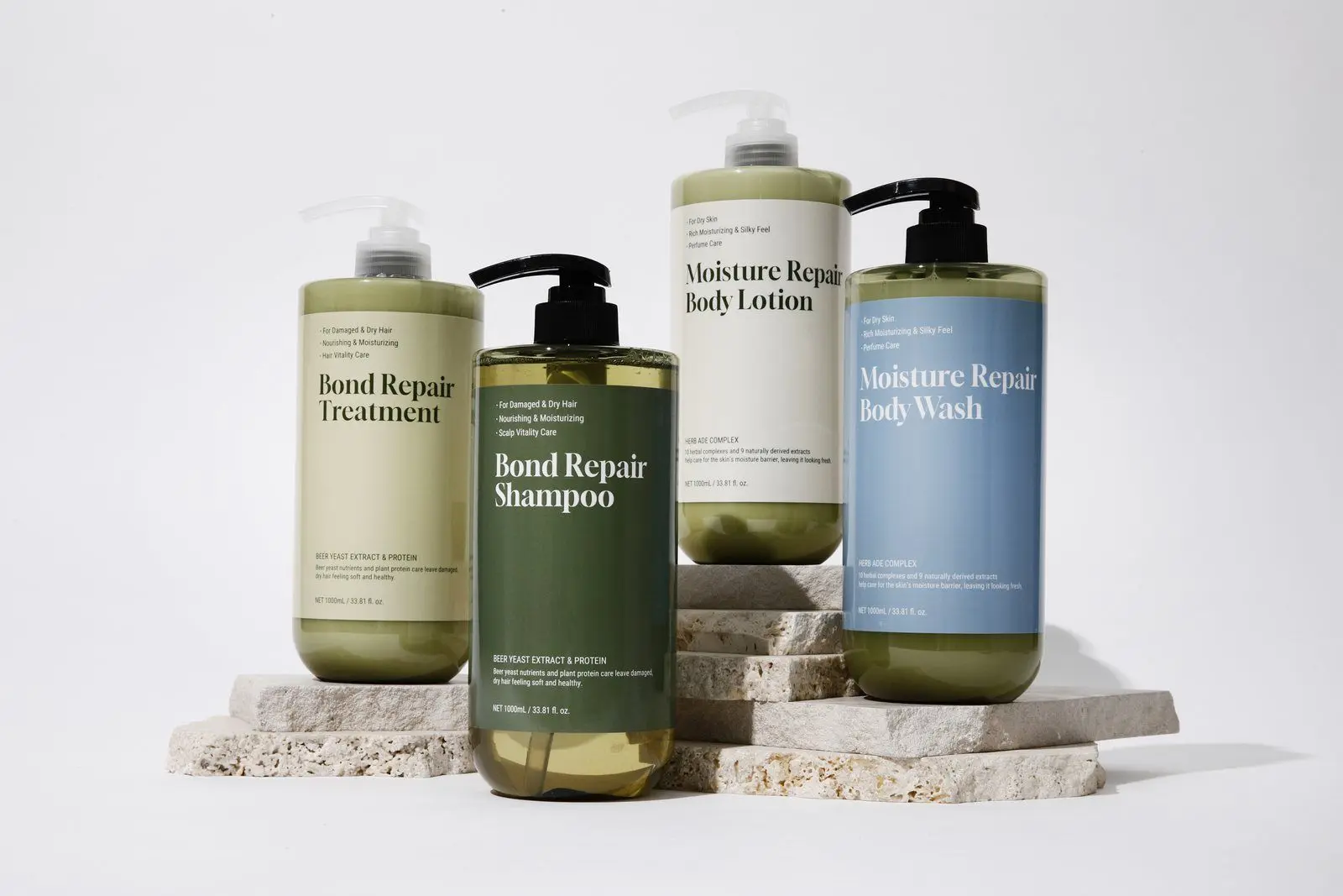 Bond Repair Shampoo, styled product photograph