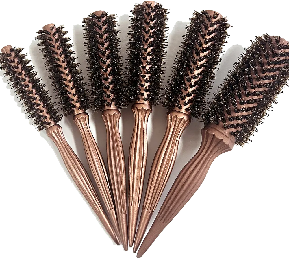 Professional Boar Bristle Round Brush, Cyprus Copper Edition