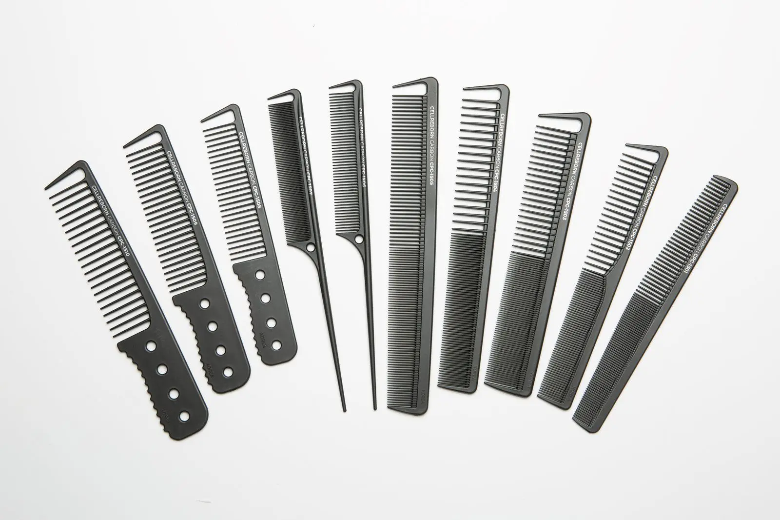 Carbon Comb, styled product photograph