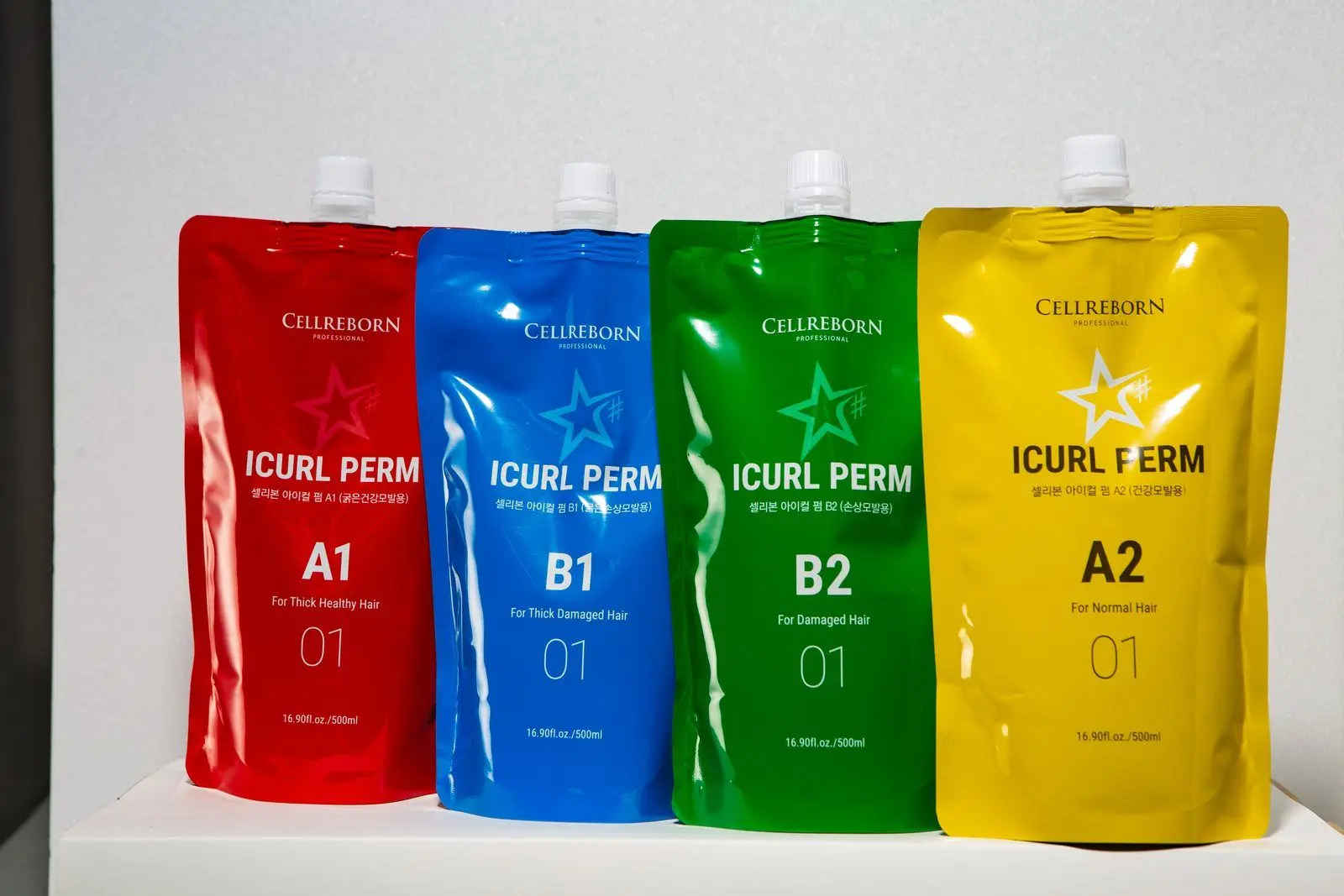 ICURL Perm Multi-Heat Perm Solution, styled product photograph