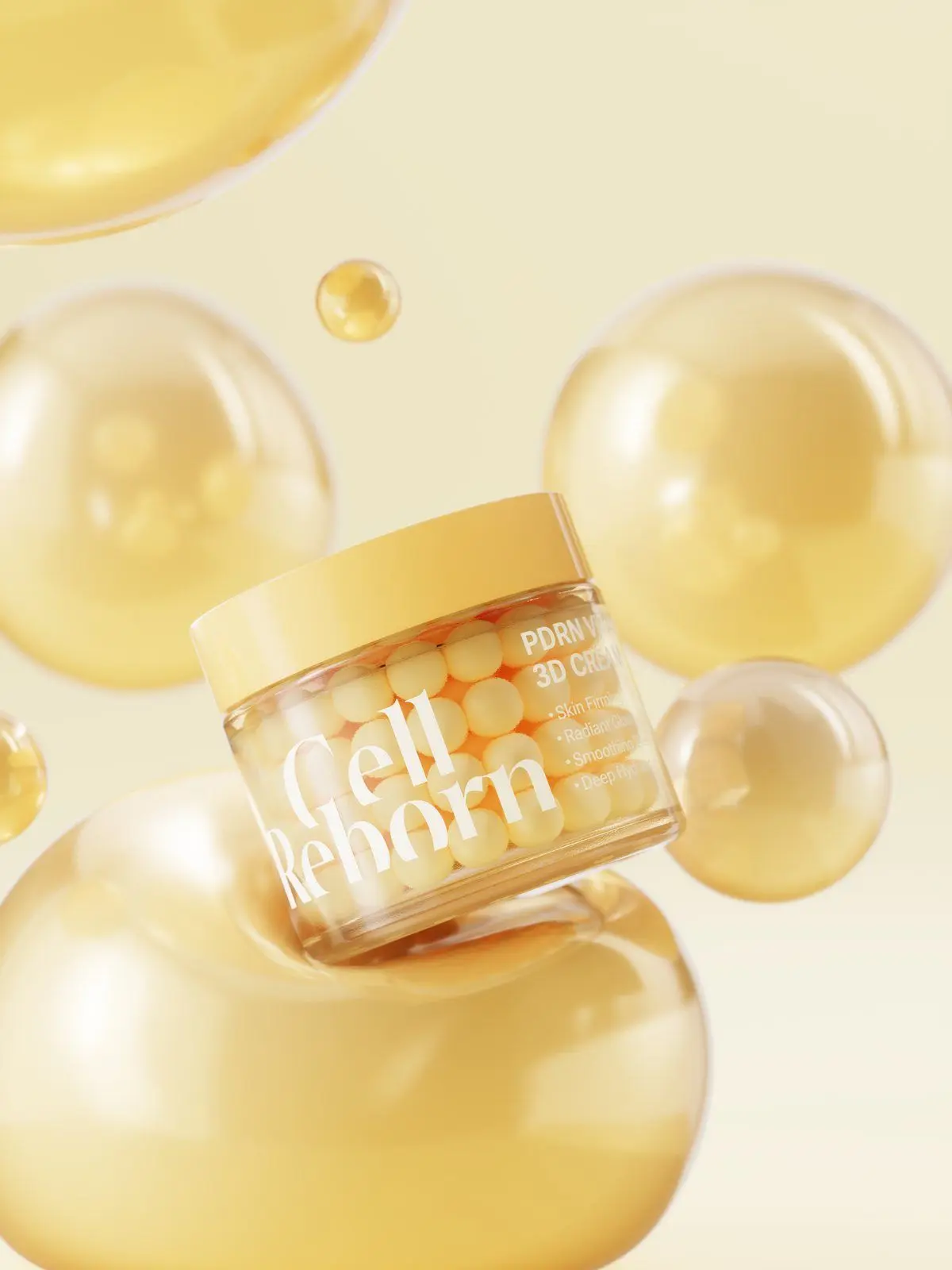 PDRN Vital-Up 3D Capsule Cream, styled product photograph
