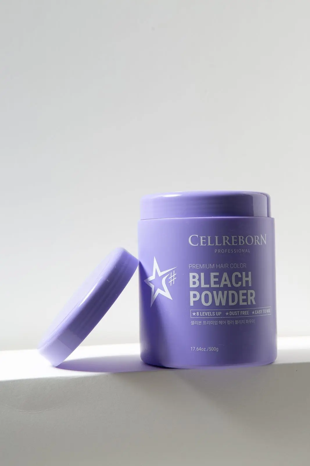 Premium Hair Color Bleach Powder, styled product photograph