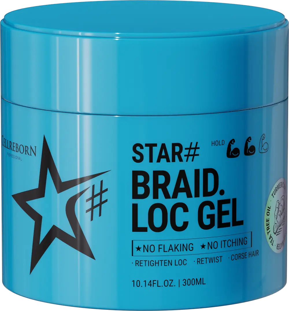 CELLREBORN STAR# Braid Loc Gel, 300 ml